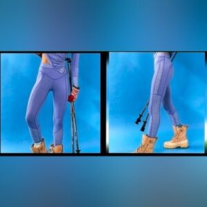 Free People Movement Undercover Base Thermal Leggings S,M,L,XL  Blue NWT $108.00